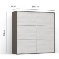 DRESSING LEX 221-218-66 D GRI/MSJ